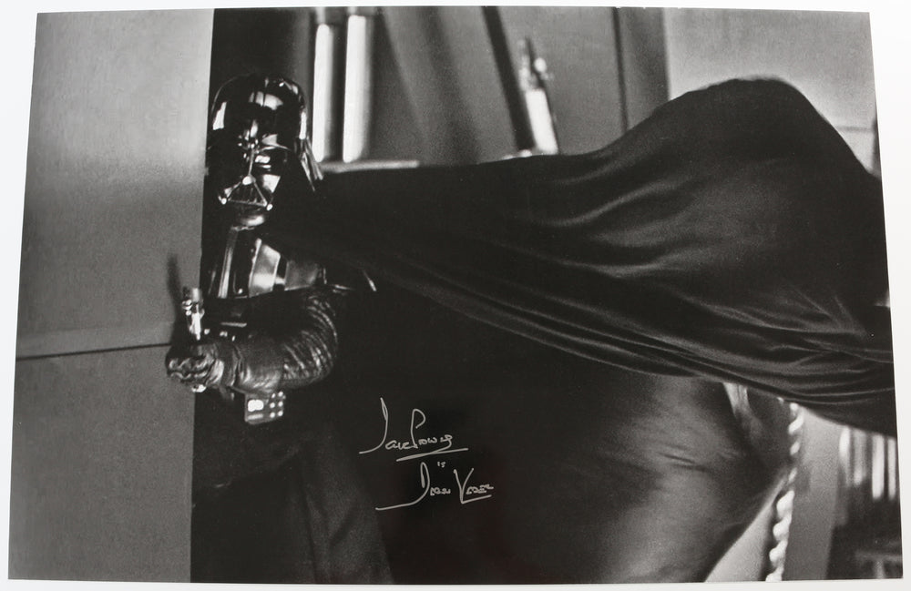 Dave Prowse as Darth Vader in Star Wars: The Empire Strikes Back Signed 20x30 Poster With Character Name