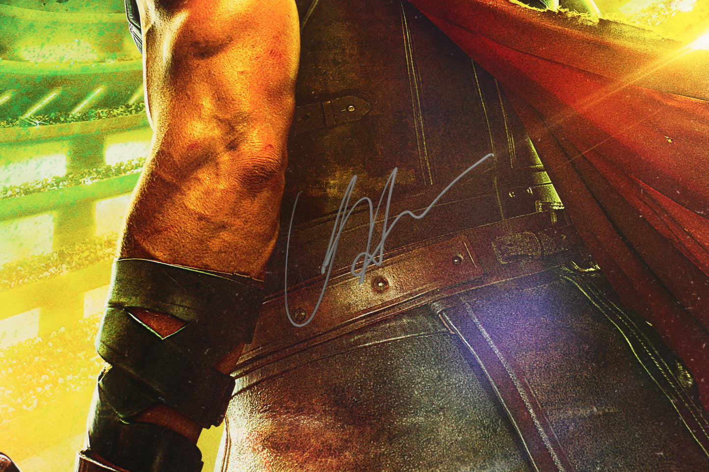 
                  
                    Chris Hemsworth as Thor in Thor: Ragnarok Signed 27x40 Double-Sided Poster
                  
                