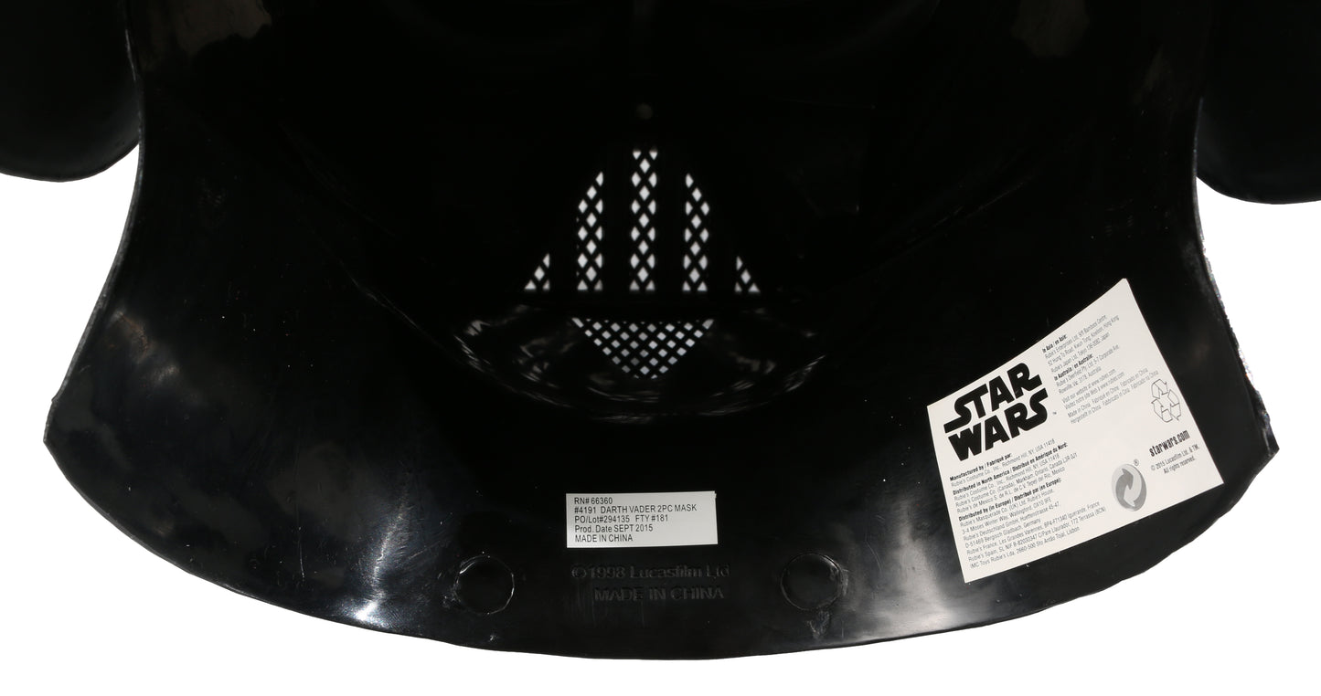 
                  
                    Darth Vader from Star Wars Full Size Prop Replica Helmet Signed by James Earl Jones with Rare 'Voice of Lord Vader' Character Name & MTFBWY Quote
                  
                