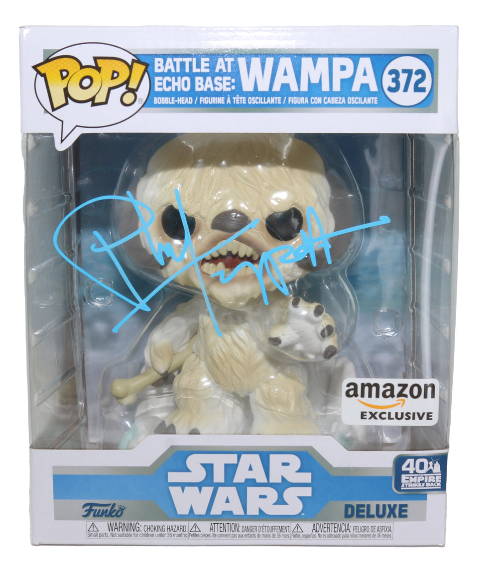 Phil Tippett Wampa Puppet Creator Star Wars: The Empire Strikes Back (SWAU) Signed Deluxe Oversized POP! Funko