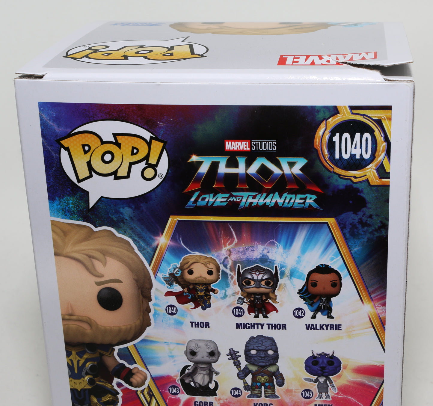 
                  
                    Chris Hemsworth as Thor in Thor: Love and Thunder (SWAU) Signed Funko POP! #1040
                  
                