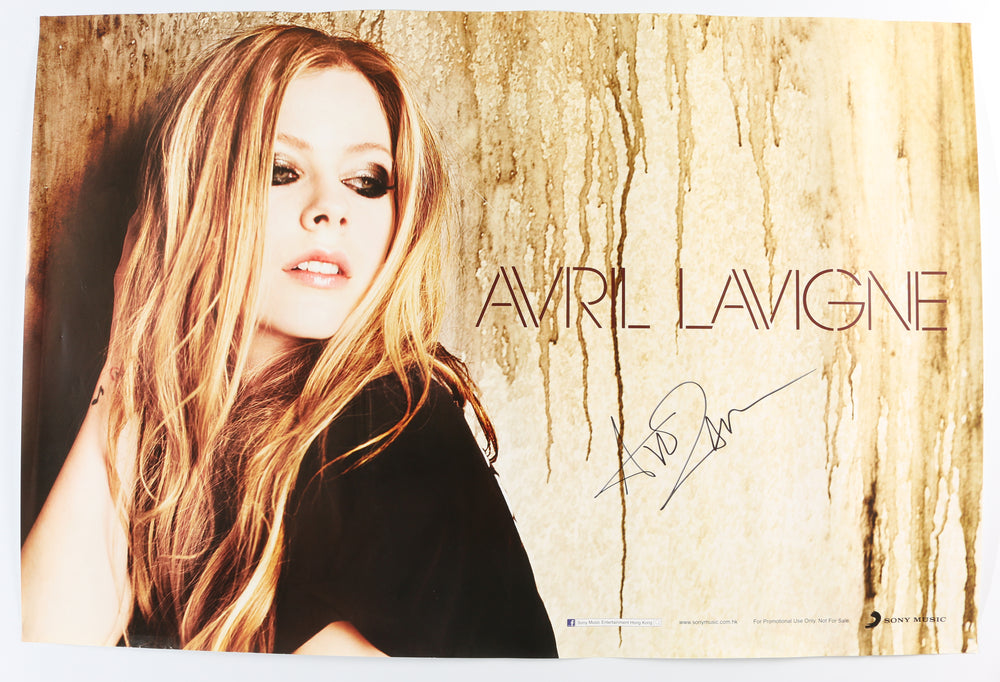 Avril Lavigne Singer & Songwriter Signed 20x30 Poster