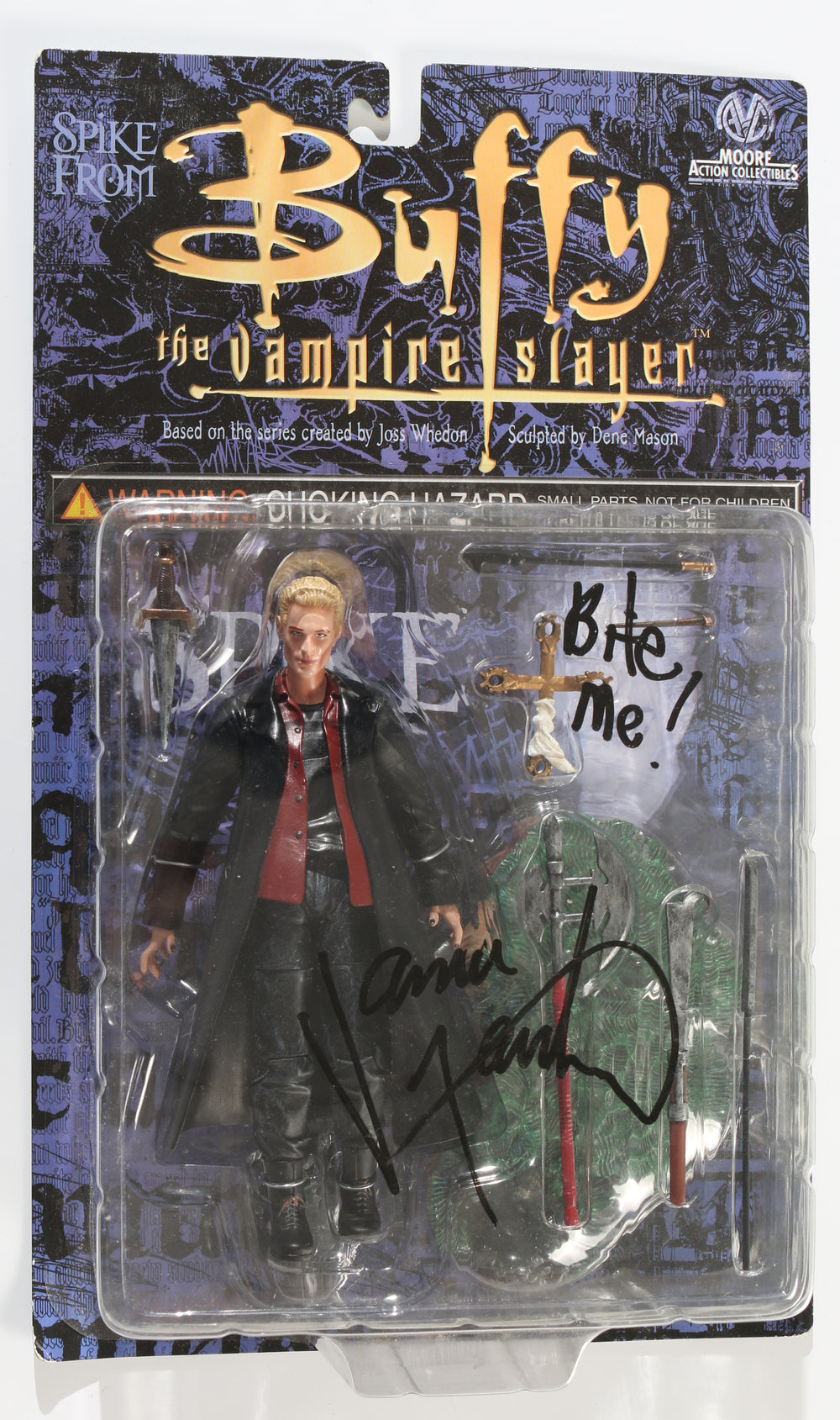 James Marsters as Spike in Buffy the Vampire Slayer (Moore Action Collectibles) Signed Action Figure