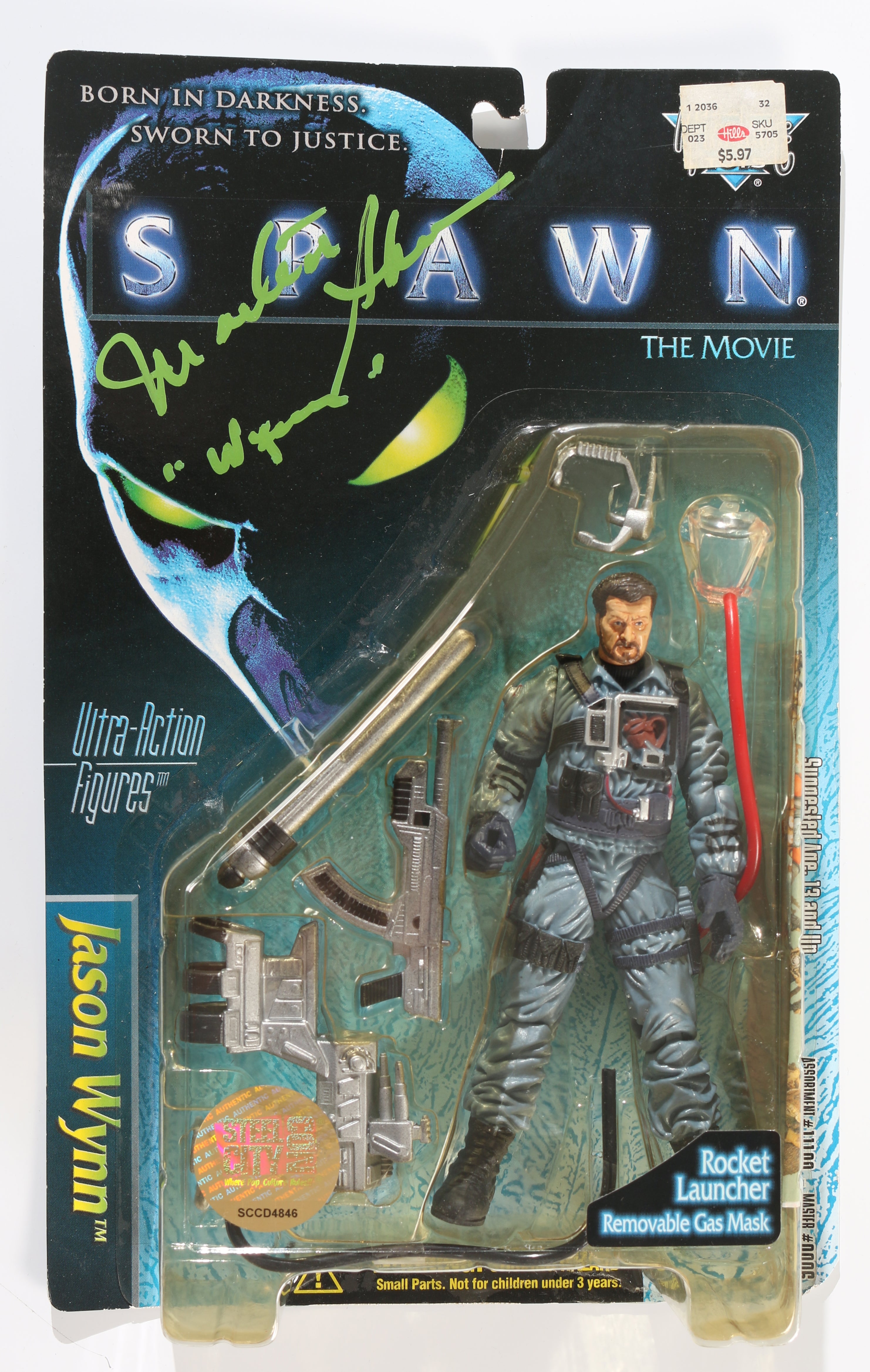 Martin Sheen as CIA Director Jason Wynn in Spawn (Steel City