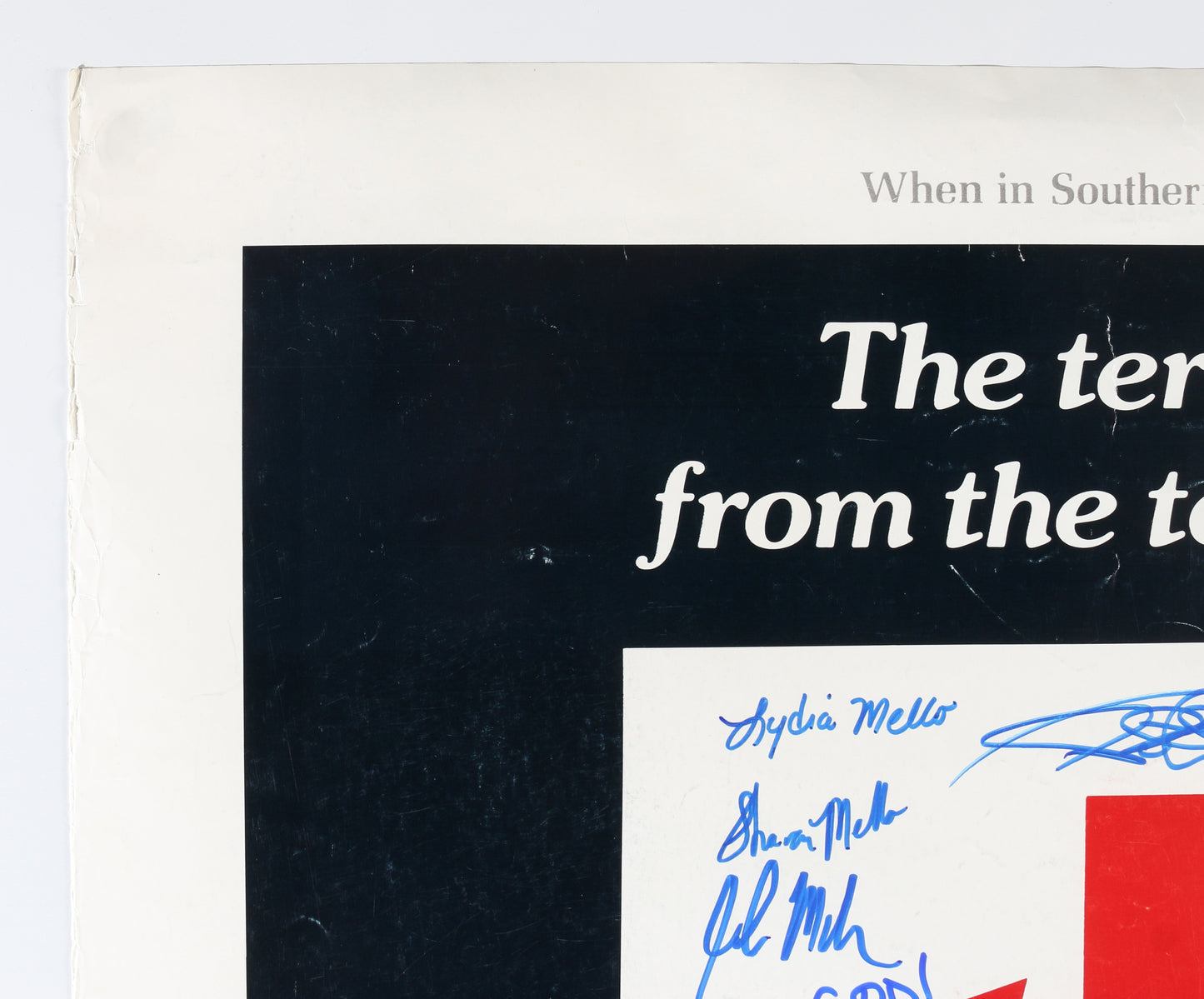 
                  
                    Jaws (K9) 27x40 Poste Cast Signed by Steven Spielberg, Roy Scheider, Richard Dreyfuss, Carl Gottlieb, Jeffrey Kramer, Lee Fierro, Roger Kastel, Jonathan Filley, Jay Mello, Stephen Potter, Belle McDonald, Dick Warlock, Michael Haydn, Carol Fligor, & More
                  
                
