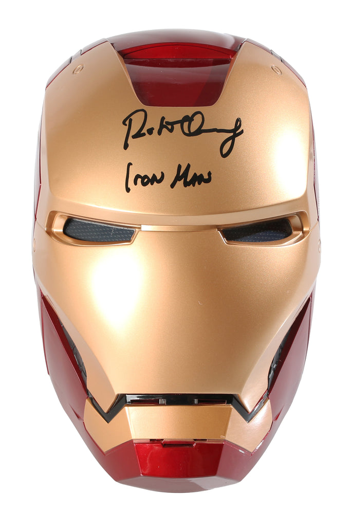 
                  
                    Iron Man Prop Replica Hasbro Legends Series Electronic Helmet (Beckett Witnessed) Signed by Robert Downey Jr. with Character Name
                  
                