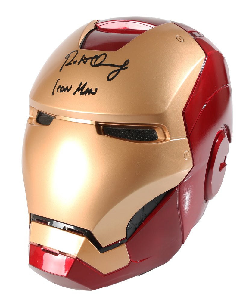 
                  
                    Iron Man Prop Replica Hasbro Legends Series Electronic Helmet (Beckett Witnessed) Signed by Robert Downey Jr. with Character Name
                  
                