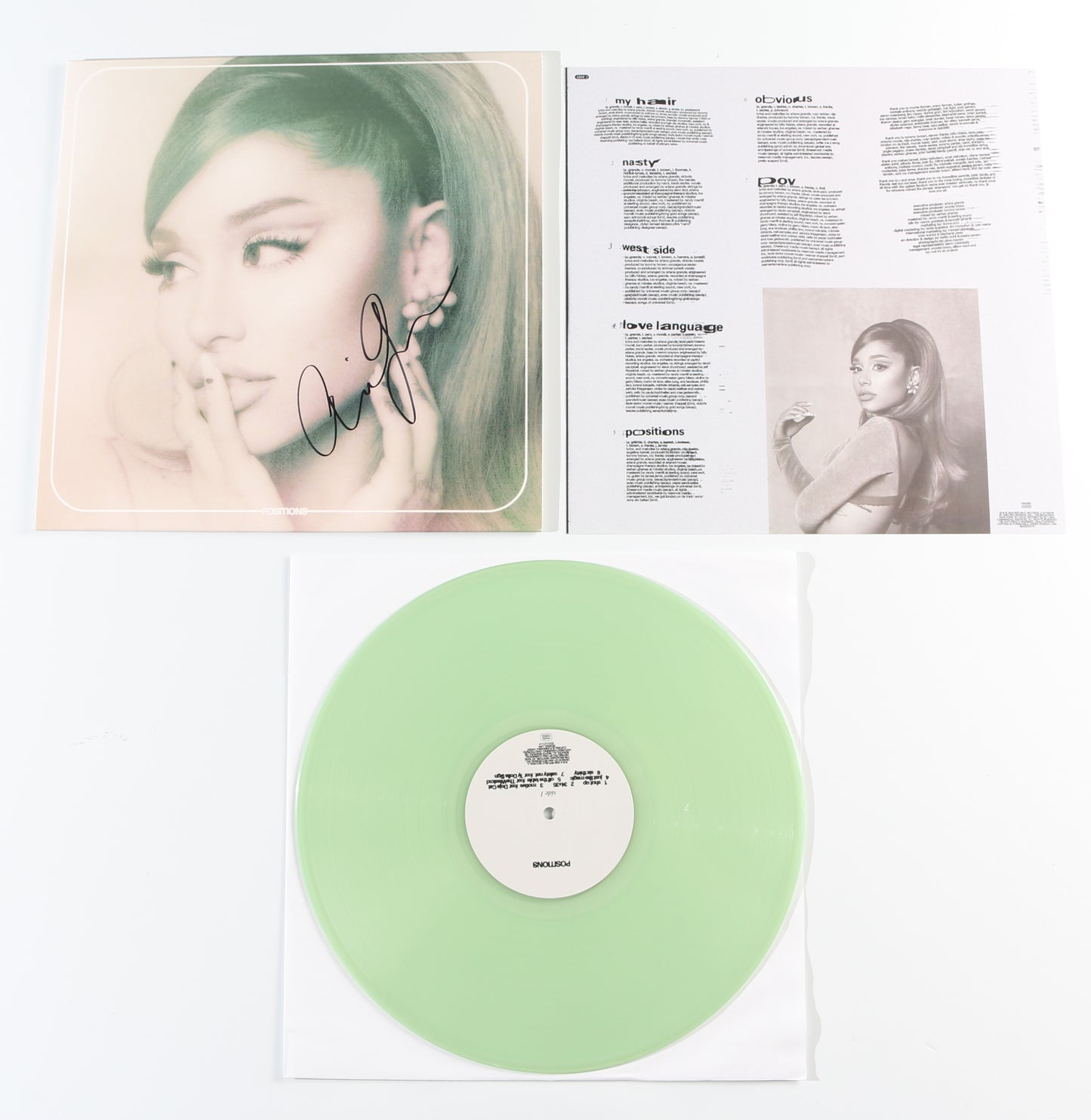 
                  
                    Ariana Grande: Positions Signed 12" Vinyl LP Record
                  
                