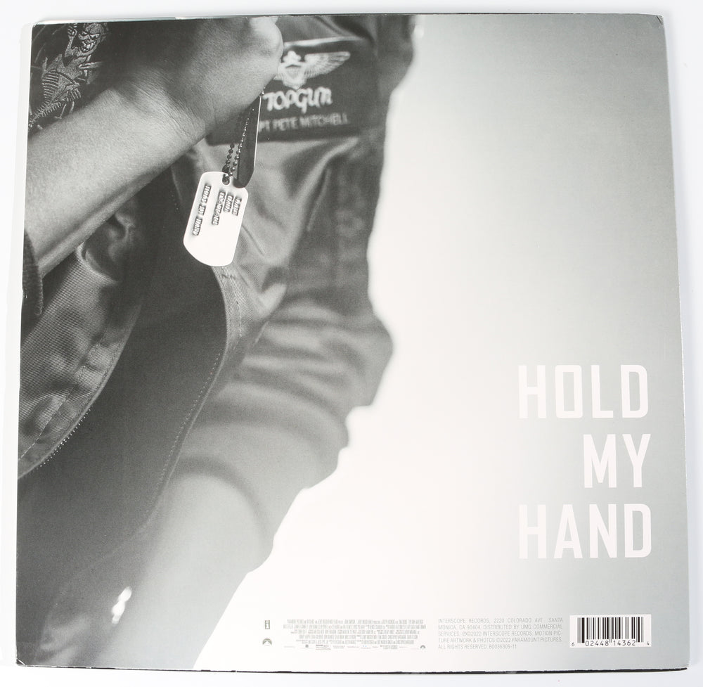 
                  
                    Hold My Hand Single from Top Gun: Maverick Vinyl 12" Record Sleeve Signed by Lady Gaga
                  
                