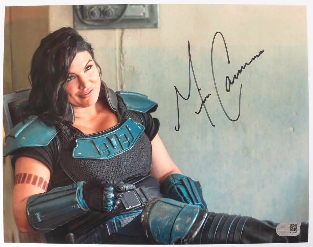 Gina Carano as Cara Dune in Star Wars: The Mandalorian (SWAU) Signed 11x14 Photo