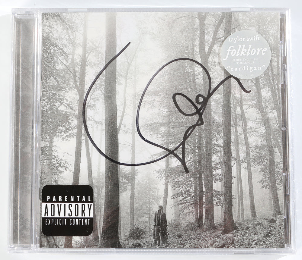 Signed Taylor Swift Folklore outlets CD