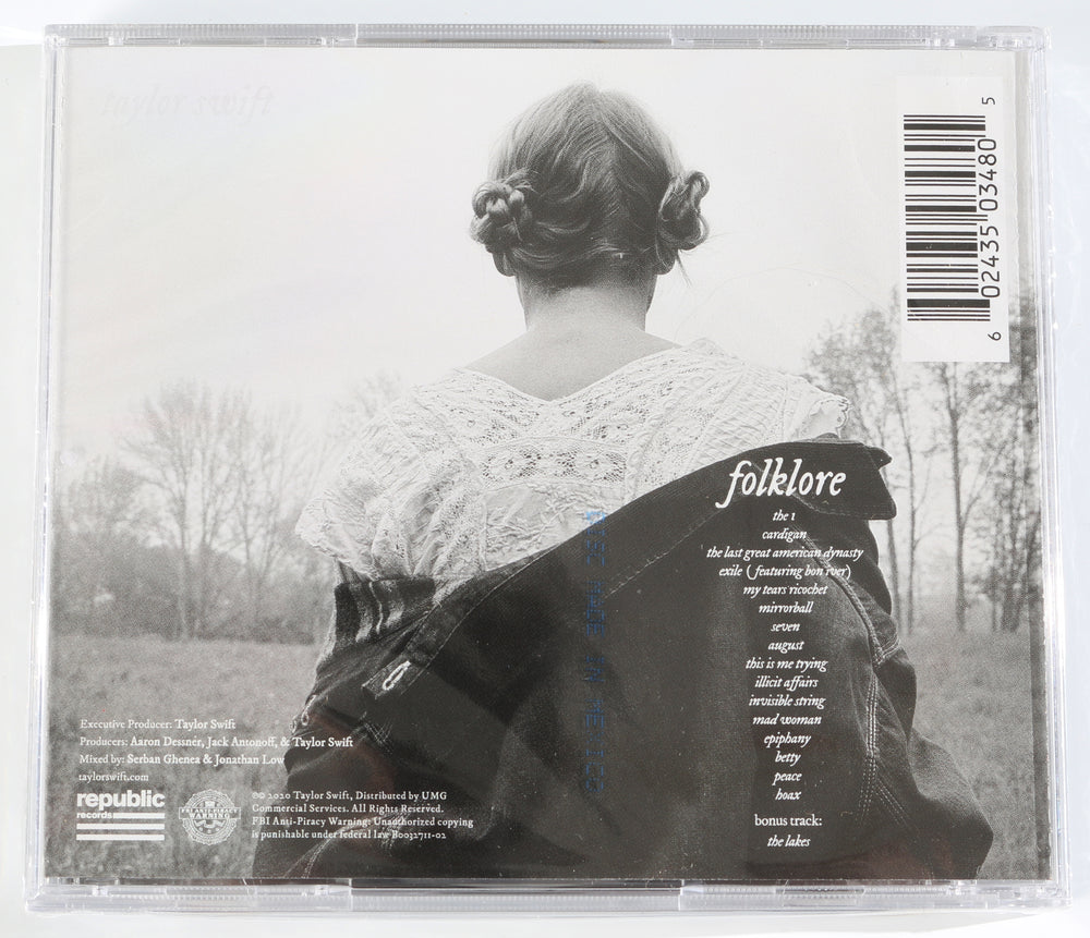 Taylor Swift Sealed offers Signed Folklore CD