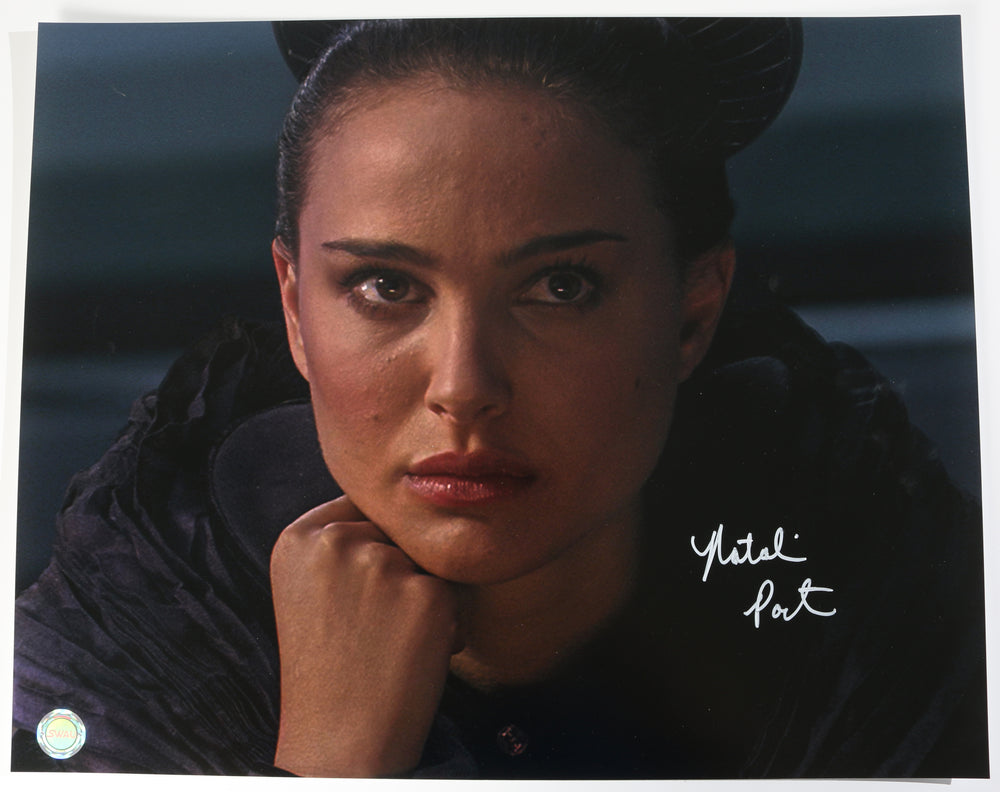 Natalie Portman as Padme Amidala in Star Wars Episode II: Attack of the Clones (SWAU) Signed 16x20 Photo