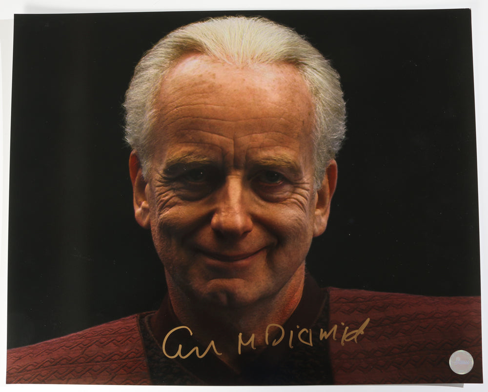 Ian McDiarmid as Senator Palpatine in Star Wars Episode III: Revenge of the Sith (SWAU) Signed 16x20 Photo