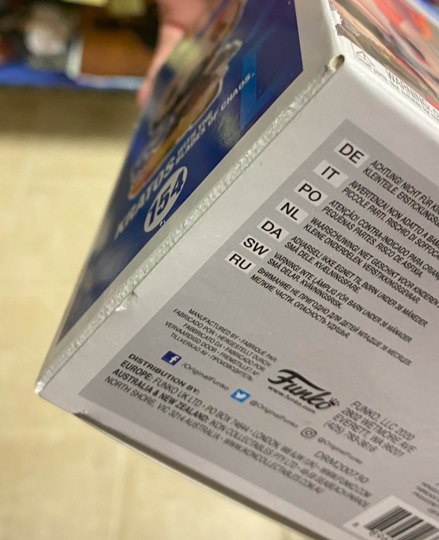 
                  
                    Christopher Judge as Kratos in God of War GITD GameStop Exclusive (SWAU) Signed Funko POP! #154 with Character Name
                  
                