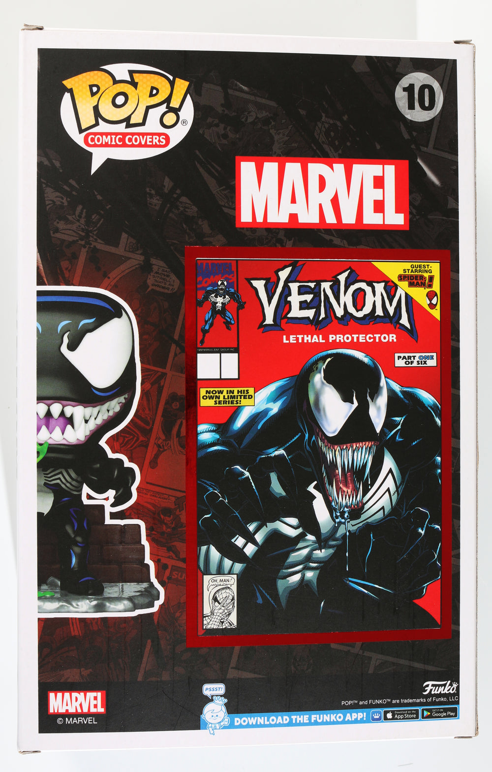 Tom Hardy as Eddie Brock / Venom in Venom Lethal Protector Comic