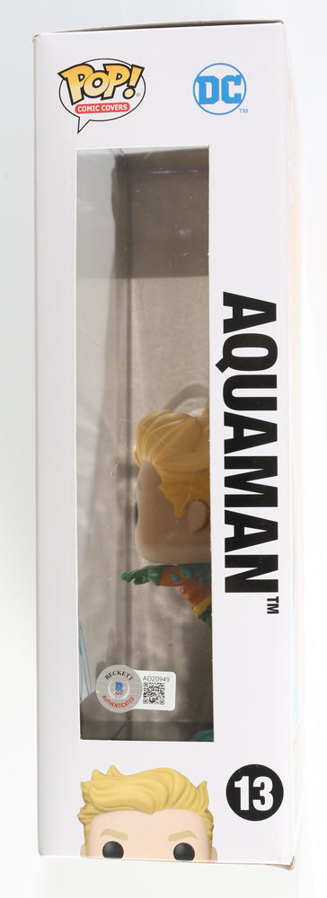 
                  
                    Jason Momoa as Aquaman in Aquaman Comic Cover (Beckett) Signed Funko POP! #13
                  
                