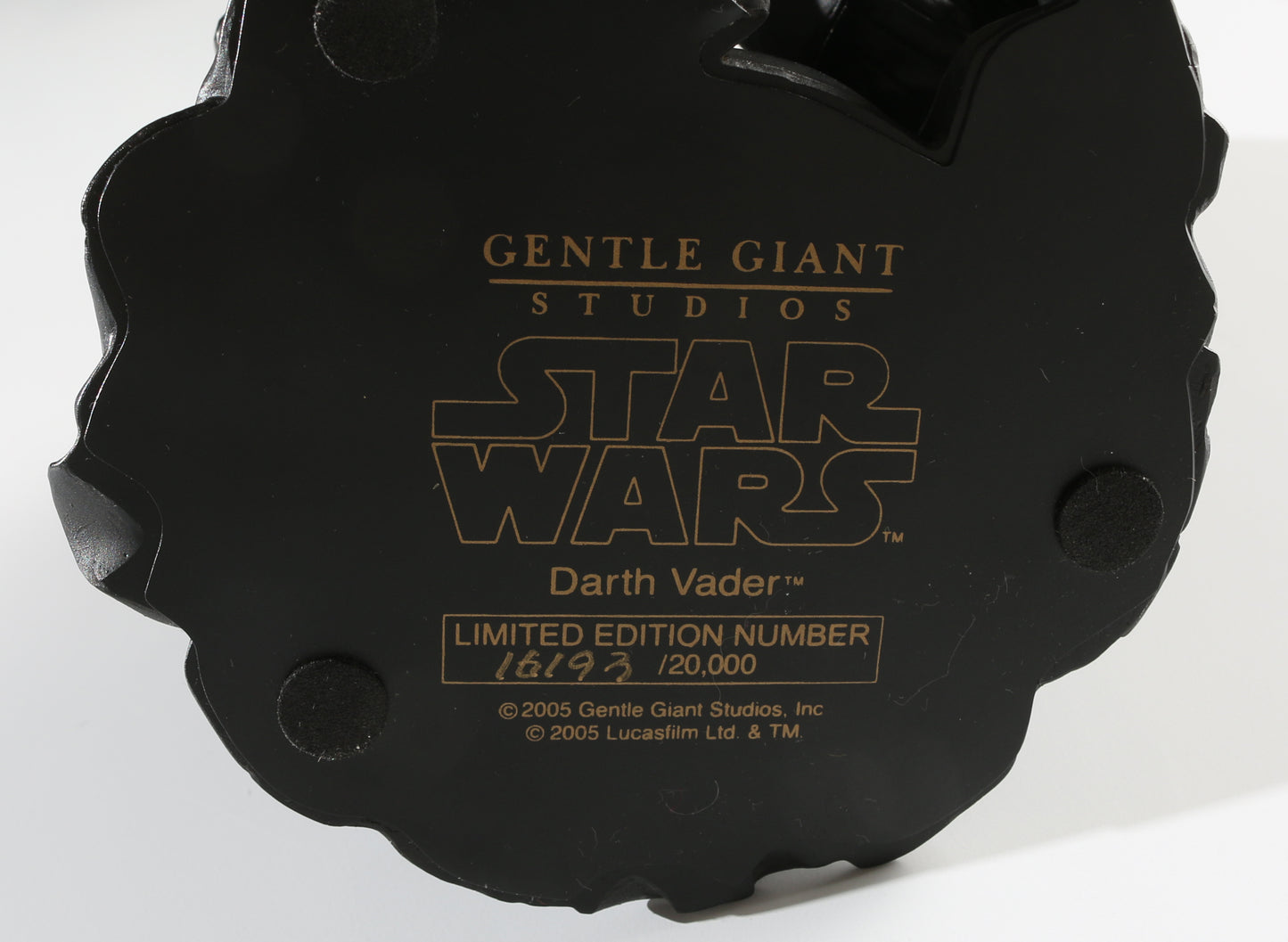 
                  
                    James Earl Jones as Darth Vader in Star Wars Signed Collectible Bust Statue
                  
                