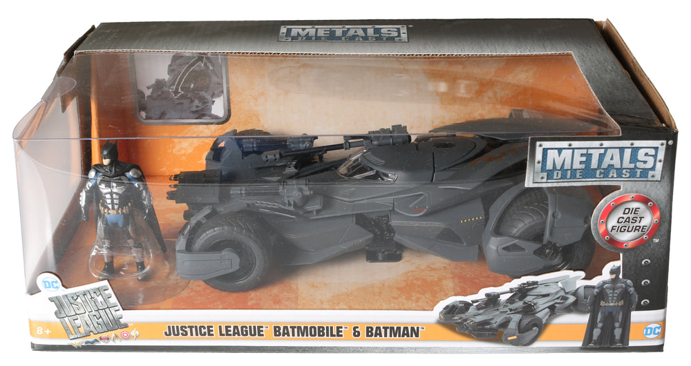 
                  
                    Ben Affleck as Batman in Justice League (Beckett Witnessed) Signed 1:24 Batmobile with Batman Figure
                  
                
