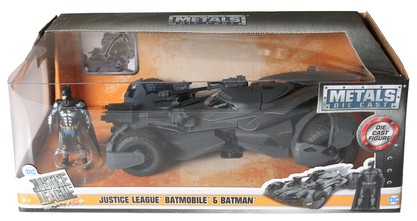 
                  
                    Ben Affleck as Batman in Justice League (Beckett Witnessed) Signed 1:24 Batmobile with Batman Figure
                  
                