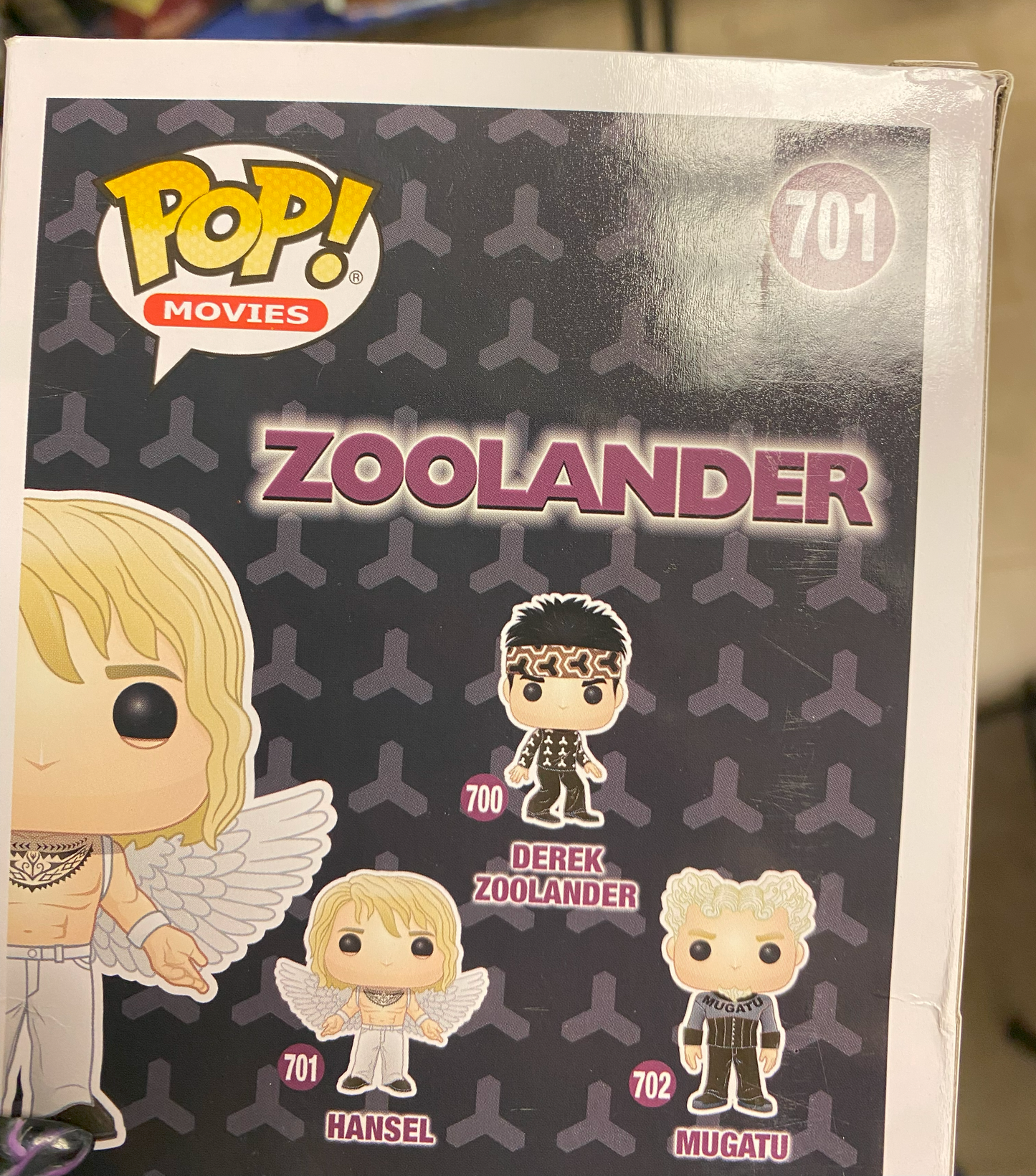 
                  
                    Owen Wilson as Hansel in Zoolander Signed Funko POP! #701
                  
                