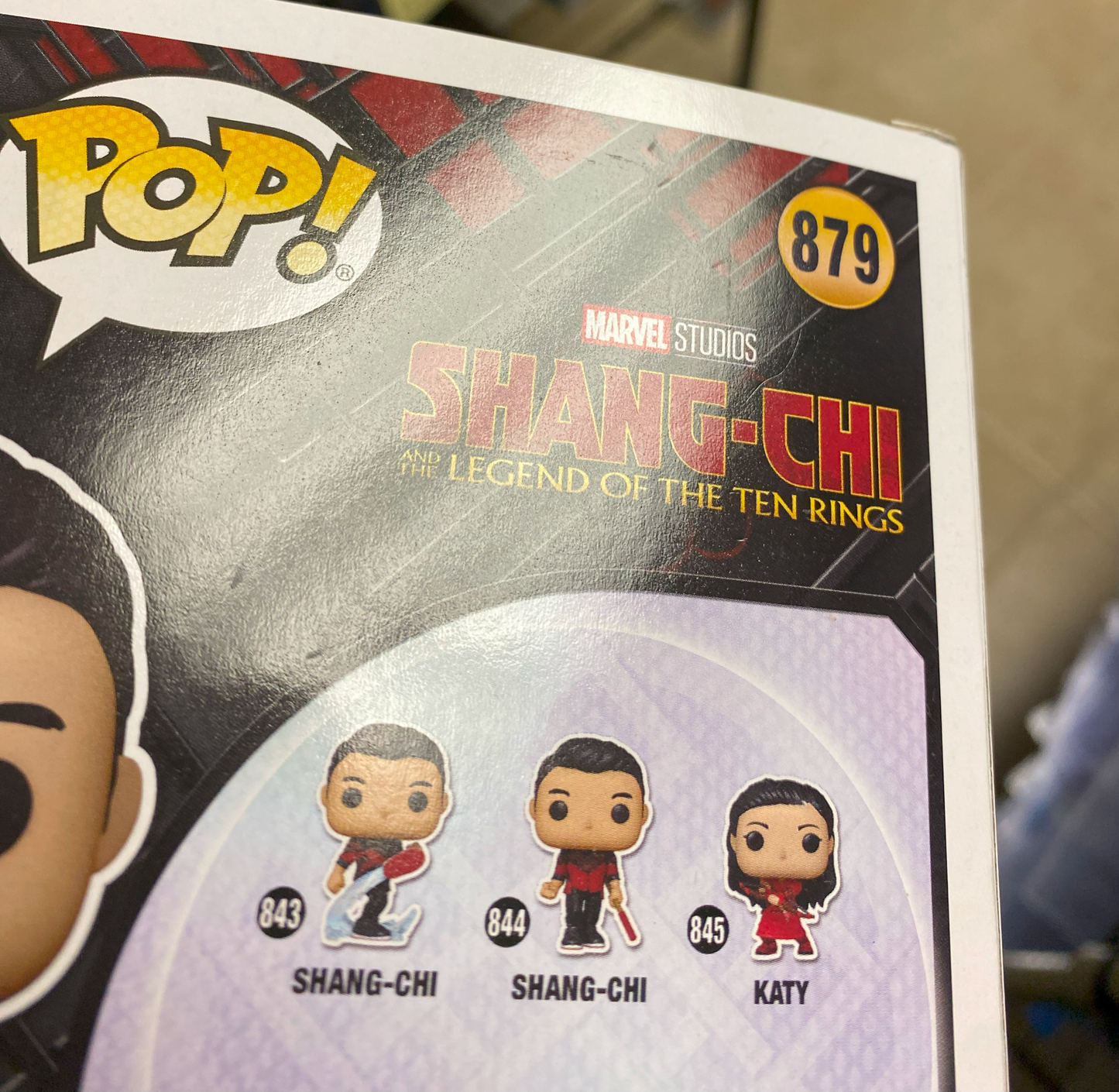 
                  
                    Simu Liu as Shang-Chi in Shang-Chi and the Legend of the Ten Rings Marvel Collector Corps Exclusive (JSA) Signed Funko POP! #879 with Character Name & Chinese Character Signature
                  
                