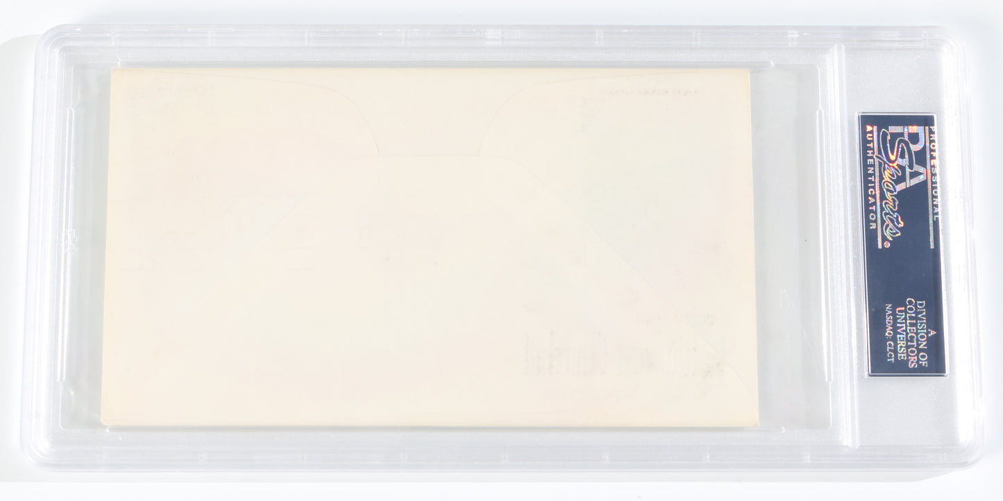 
                  
                    Alec Guinness from Star Wars & Bride on the River Kwai First Day of Issue Sir Winston Churchill In Memoriam (PSA Encapsulated) Signed 6.5x3.5 Envelope
                  
                