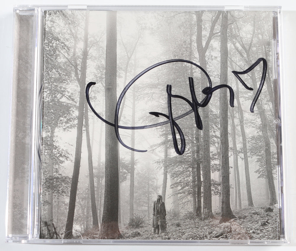 Folklore CD Album CD Insert Signed by Taylor Swift