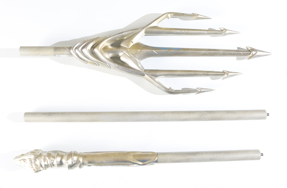 
                  
                    Aquaman's Life Size Prop Replica Trident (SWAU) Signed Twice by Jason Momoa
                  
                