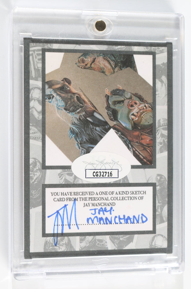 
                  
                    Jason Isaacs as The Inquisitor in Star Wars: Rebels (JSA) Encapsulated Signed Trading Card Original Art by Jay Manchand
                  
                