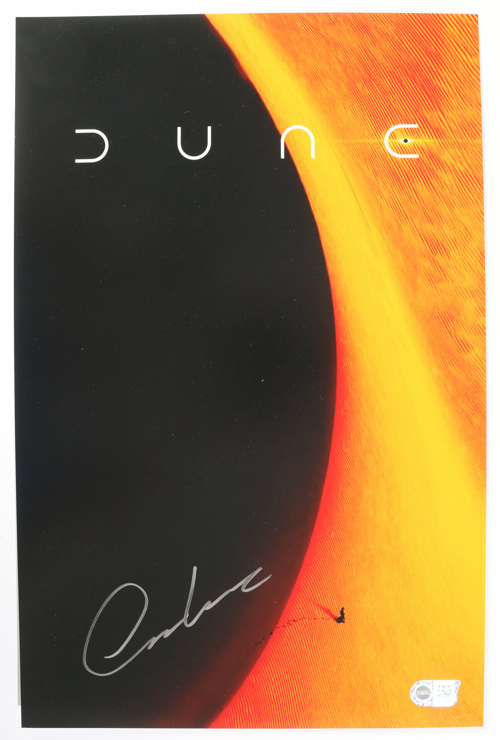 Oscar Isaac as Duke Leto in Dune (SWAU) Signed 11x17 Mini Poster