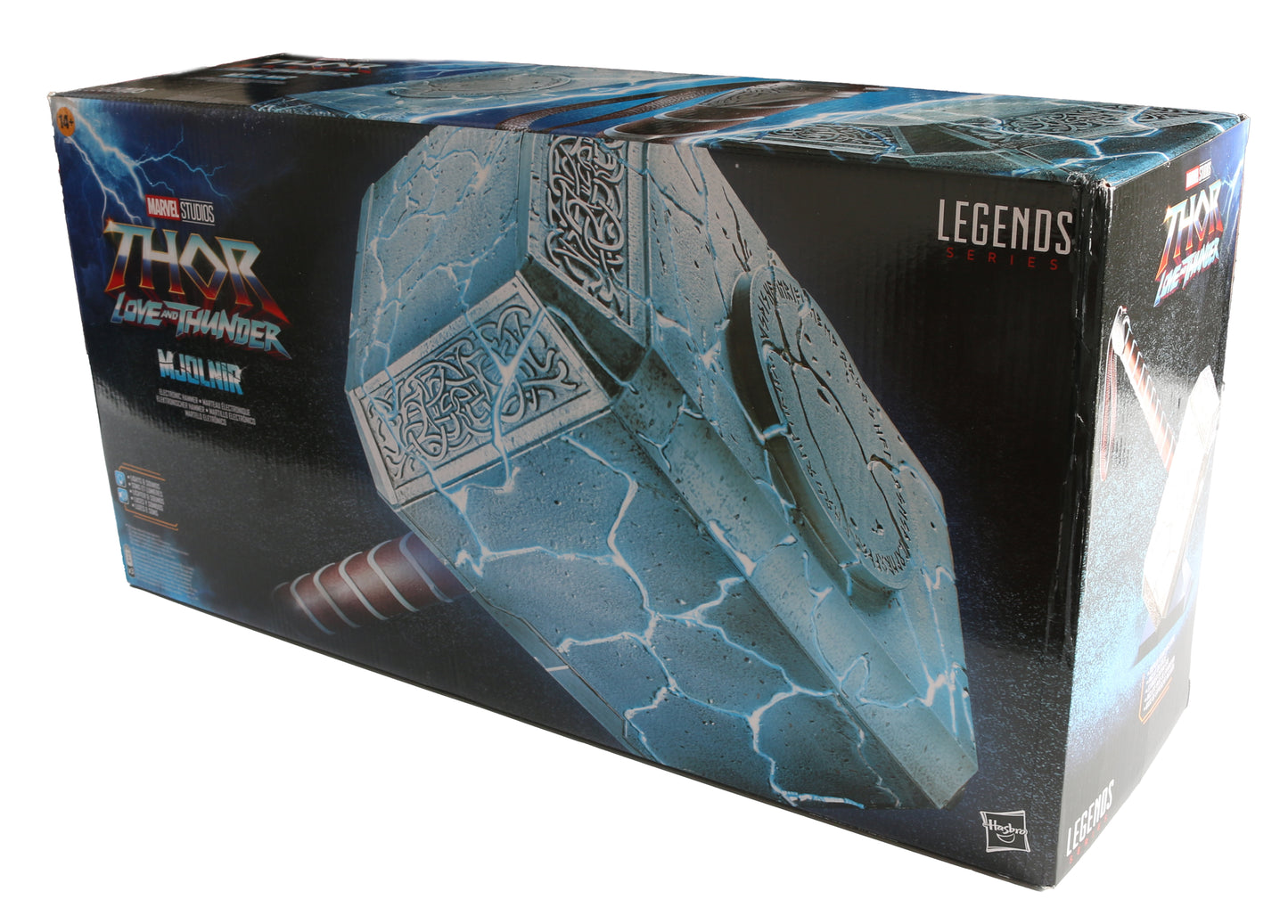 
                  
                    Marvel Legends Mighty Thor Mjolnir Prop Replica Hasbro Legends Series Electronic Cracked Hammer from Thor: Love & Thunder Signed by Chris Hemsworth
                  
                