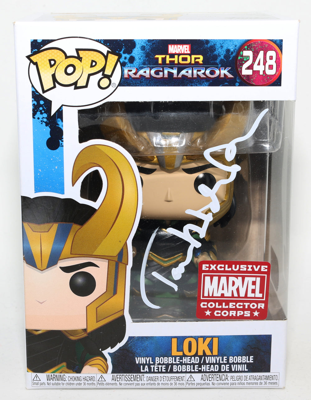 Tom Hiddleston as Loki in Thor: Ragnarok Marvel Collector
