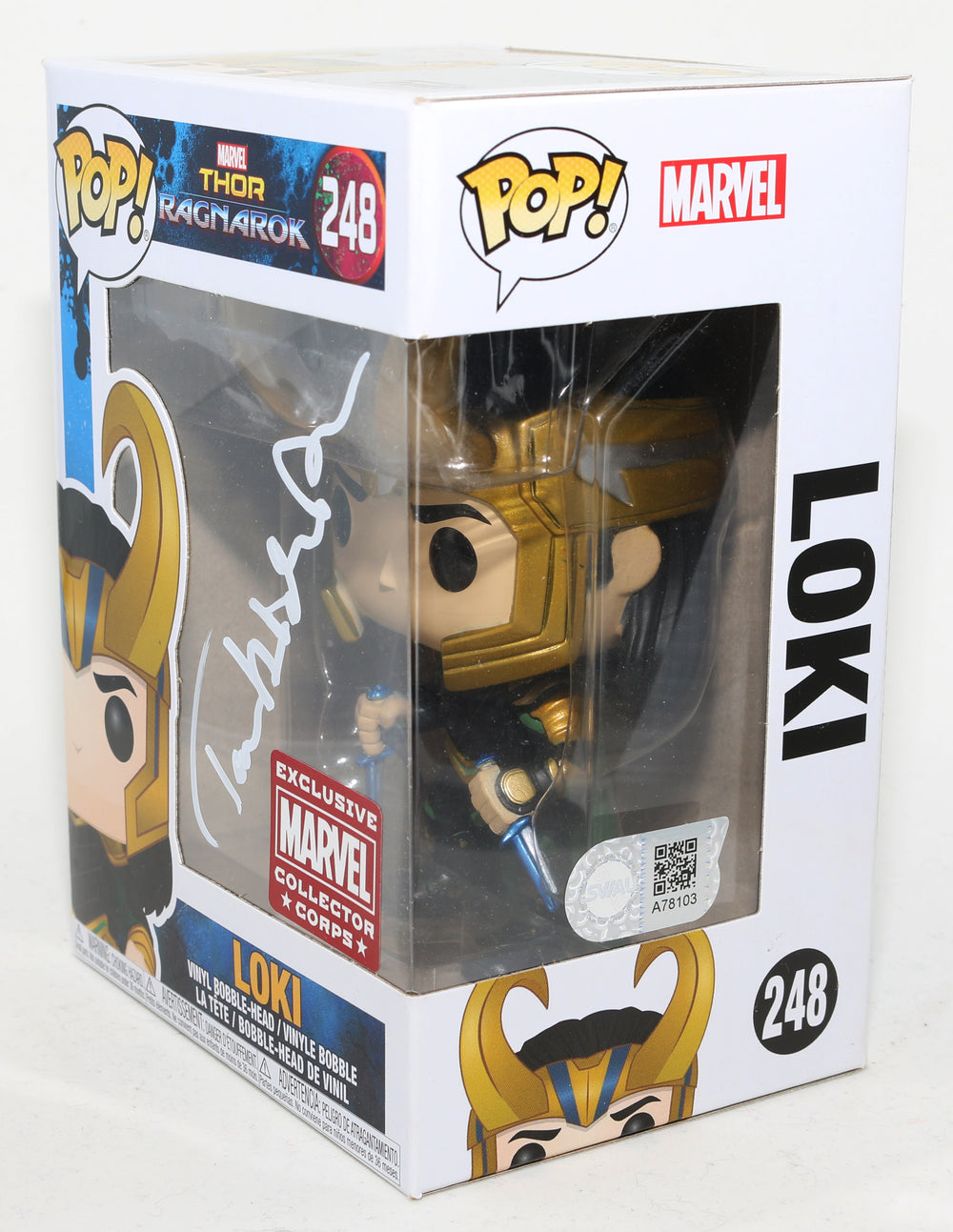 【税込】 as Hiddleston Tom Loki Collector Marvel Ragnarok Thor: in アメコミ