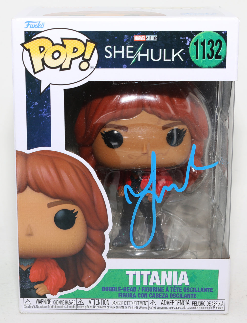 Jameela Jamil as Titania in She-Hulk (Autograph COA) Signed Funko POP! #1132