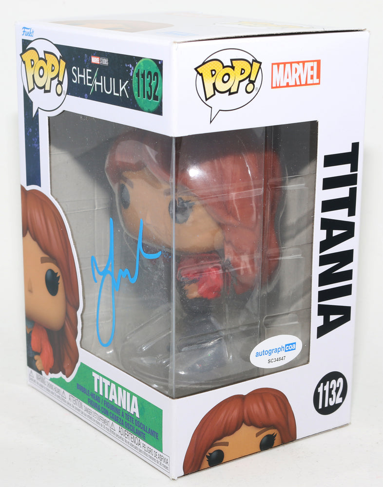 
                  
                    Jameela Jamil as Titania in She-Hulk (Autograph COA) Signed Funko POP! #1132
                  
                