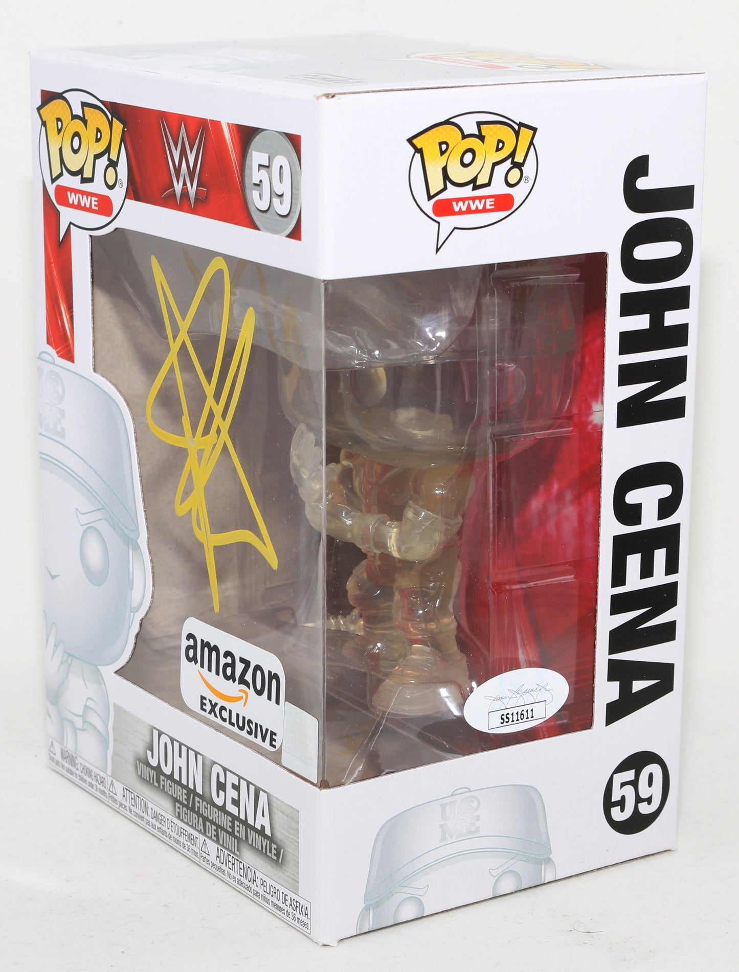 
                  
                    John Cena WWE Wrestler Amazon Exclusive (JSA) Signed Funko POP! #59
                  
                