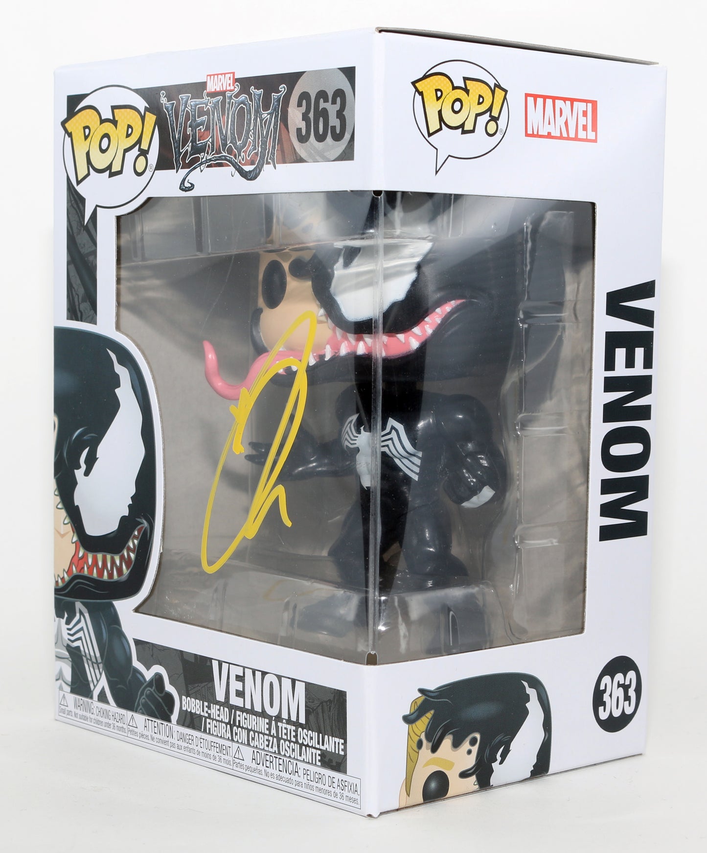 
                  
                    Tom Hardy as Venom in Venom Signed Funko POP! #363
                  
                