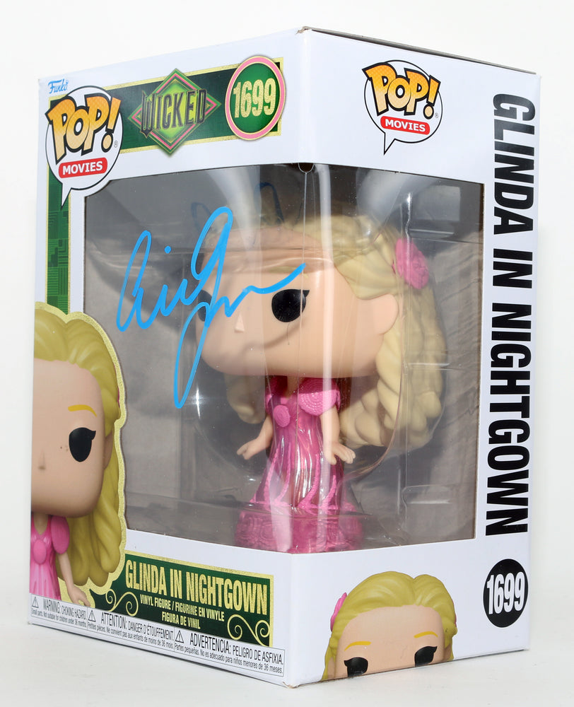 
                  
                    Ariana Grande as Glinda in Nightgown in Wicked Signed Funko POP! #1699
                  
                