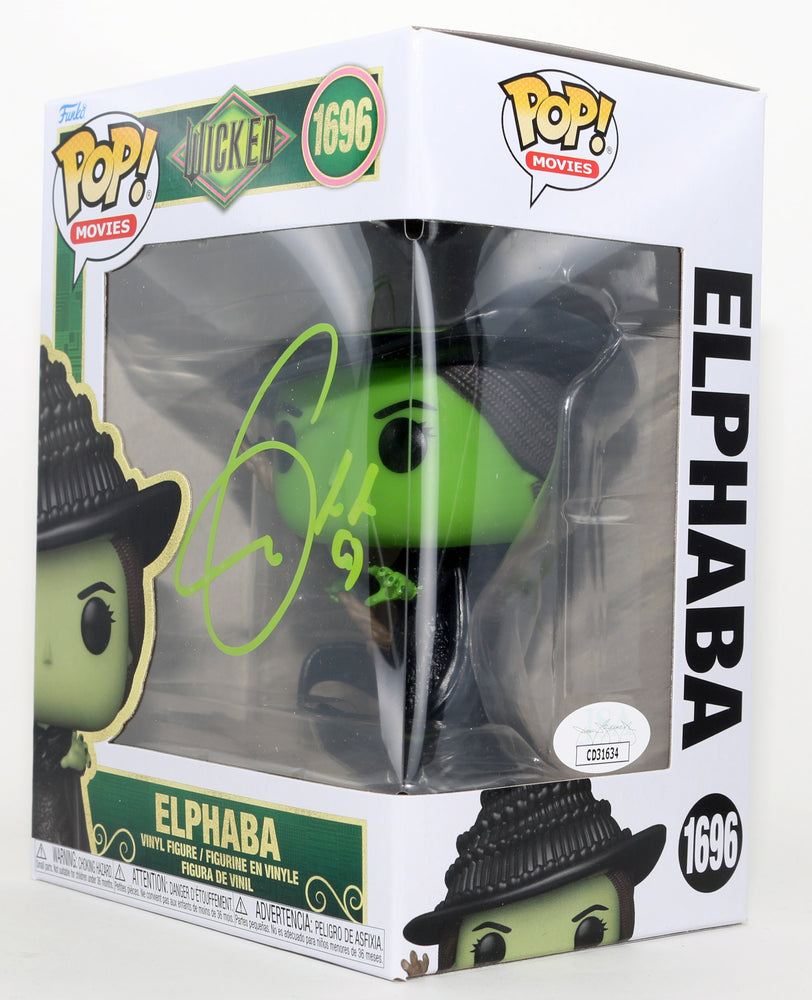 
                  
                    Cynthia Erivo as Elphaba in Wicked (JSA) Signed Funko POP! #1696
                  
                