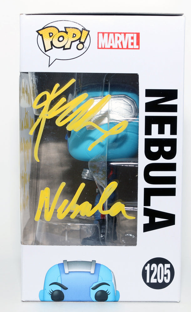 
                  
                    Karen Gillan as Nebula in Guardians of the Galaxy Vol. 3 Signed Funko POP! #1205 with Character Name & Quote
                  
                