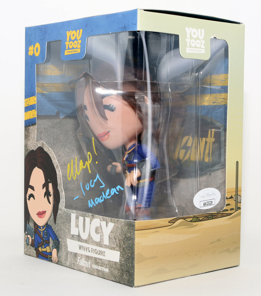 
                  
                    Ella Purnell as Lucy MacLean in Fallout (JSA) Signed YouTooz Figure with Character Name
                  
                