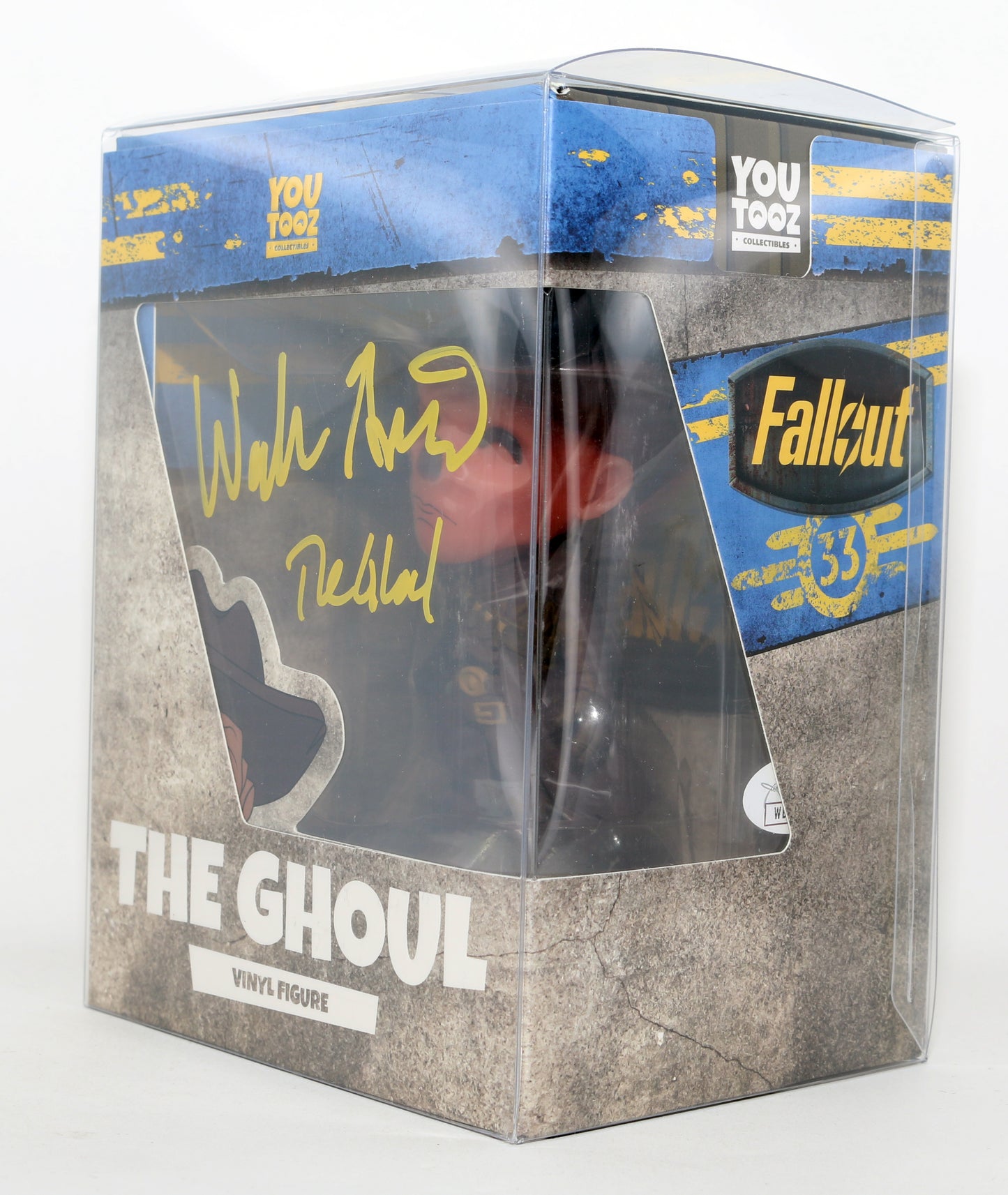 
                  
                    Walton Goggins as The Ghoul in Fallout (JSA) Signed YouTooz Figure with Character Name
                  
                
