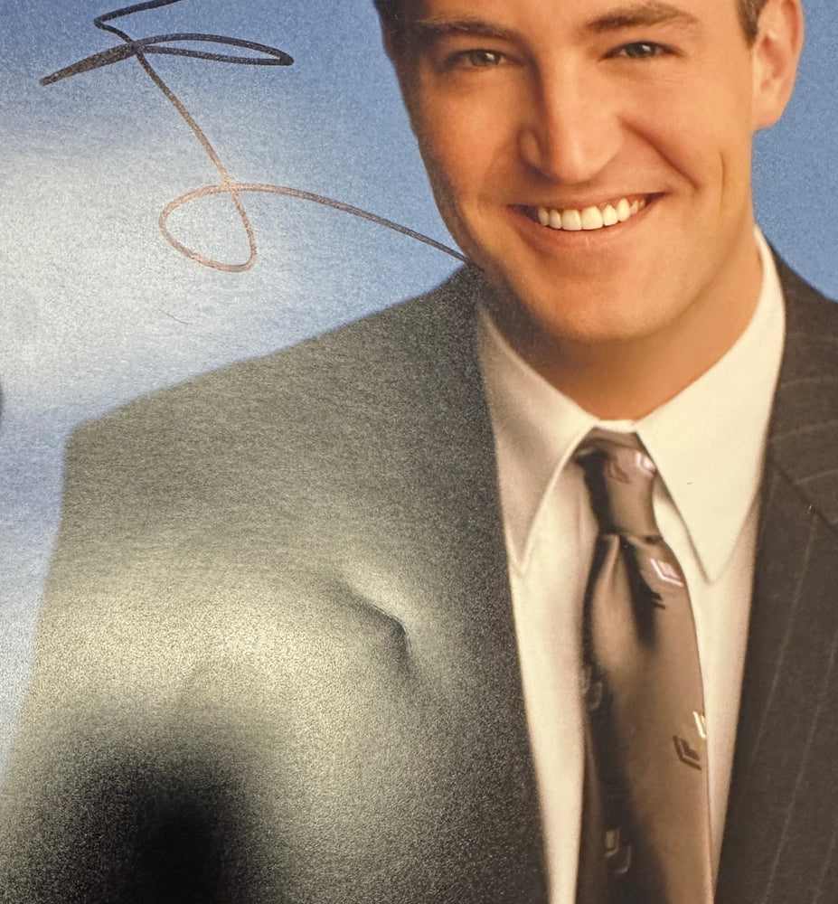 
                  
                    Matthew Perry as Chandler Bing in Friends Signed 8x10 Photo
                  
                