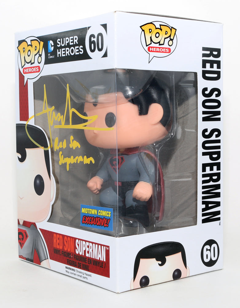 
                  
                    Jason Isaacs as Red Son Superman in Superman: Red Son Midtown Comics Exclusive Signed Funko POP! #60 with Character Name
                  
                