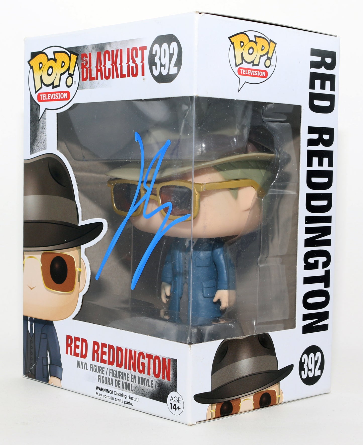 
                  
                    James Spader as Red Reddington in The Blacklist Signed Funko POP! #392
                  
                