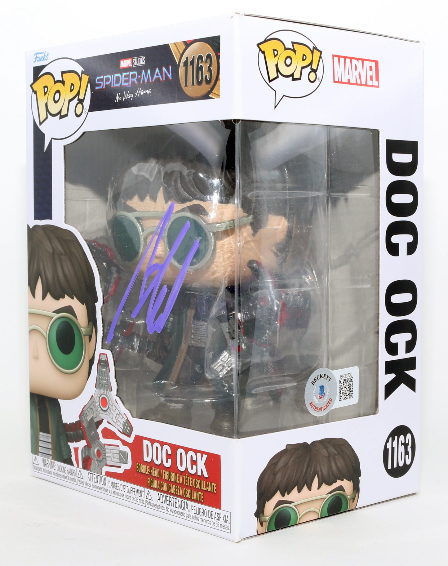 
                  
                    Alfred Molina as Doctor Octopus in Spider-Man: No Way Home (Beckett) Signed Funko POP! #1163
                  
                