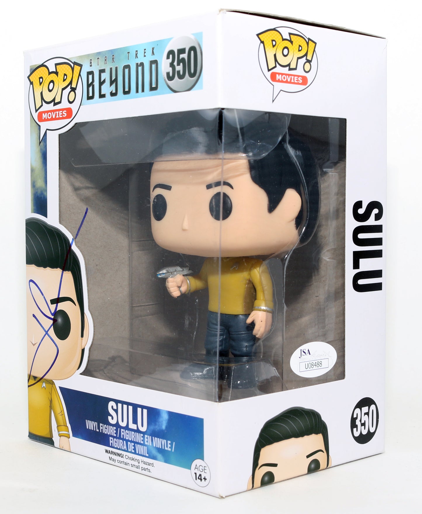 
                  
                    John Cho as Sulu in Star Trek Beyond (JSA) Signed Funko POP! #350
                  
                
