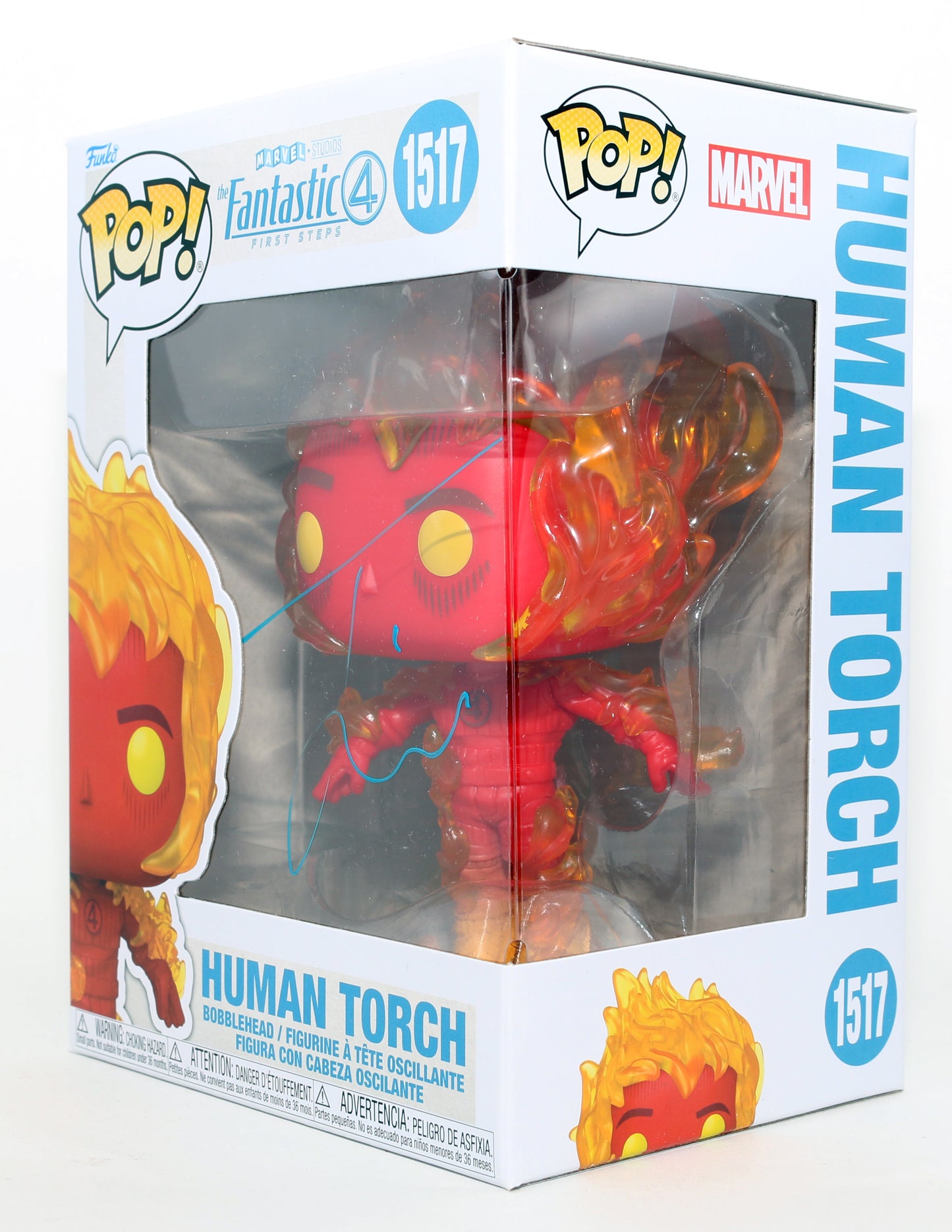 
                  
                    Joseph Quinn as Johnny Storm / Human Torch in The Fantastic Four: First Steps Signed Funko POP! #1517
                  
                