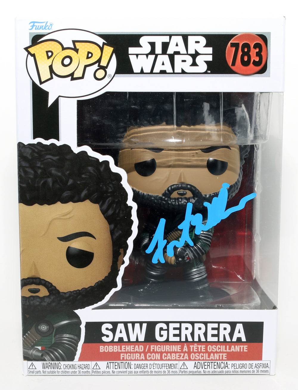 Forest Whitaker as Saw Gerrera in Star Wars: Andor Signed Funko POP! #783